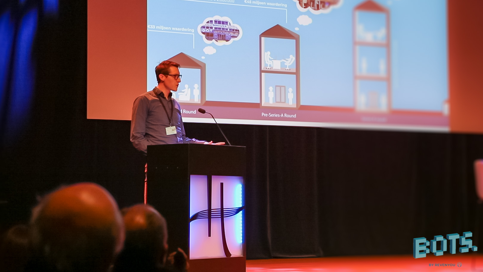 Colin Groos op het podium — Masters Expo